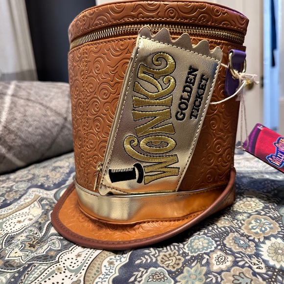 Loungefly Willy Wonka Crossbody Bag - Picture 1 of 10